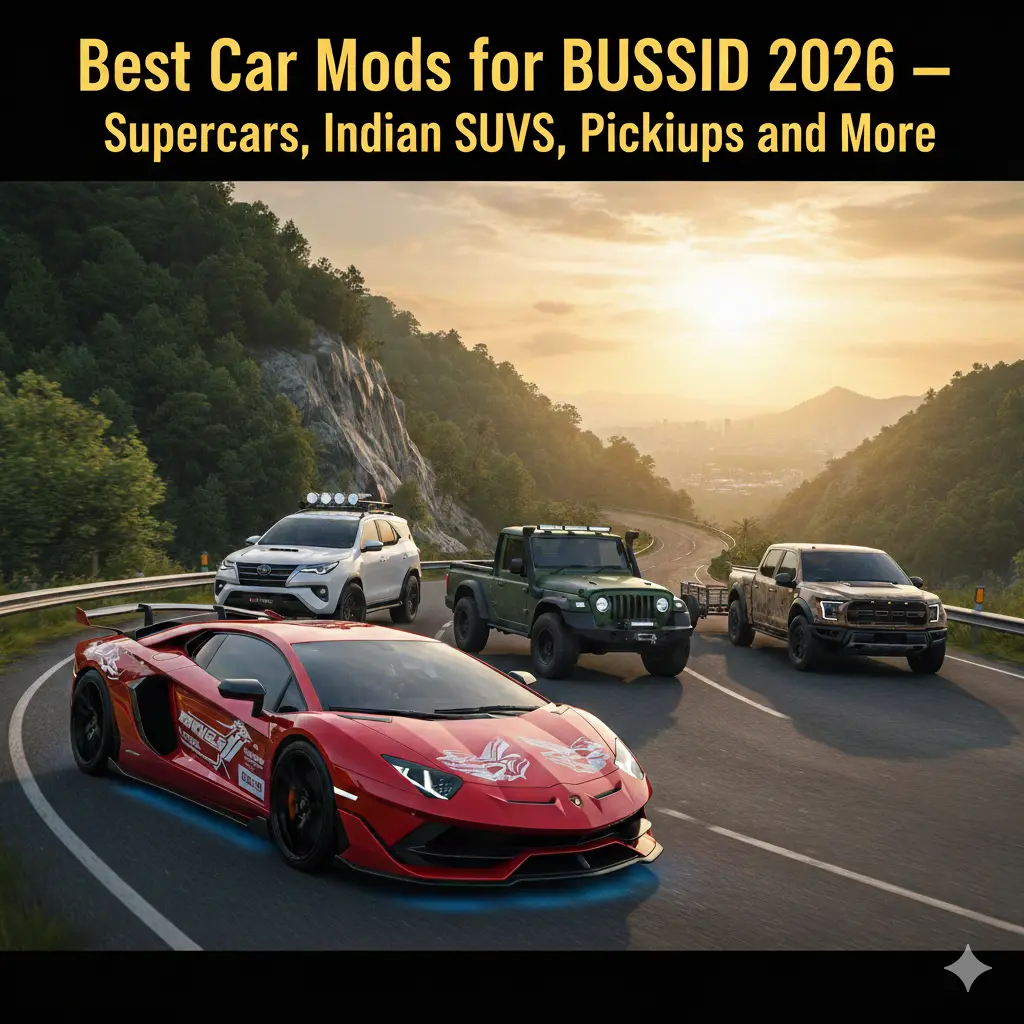 Car Mods for bussid