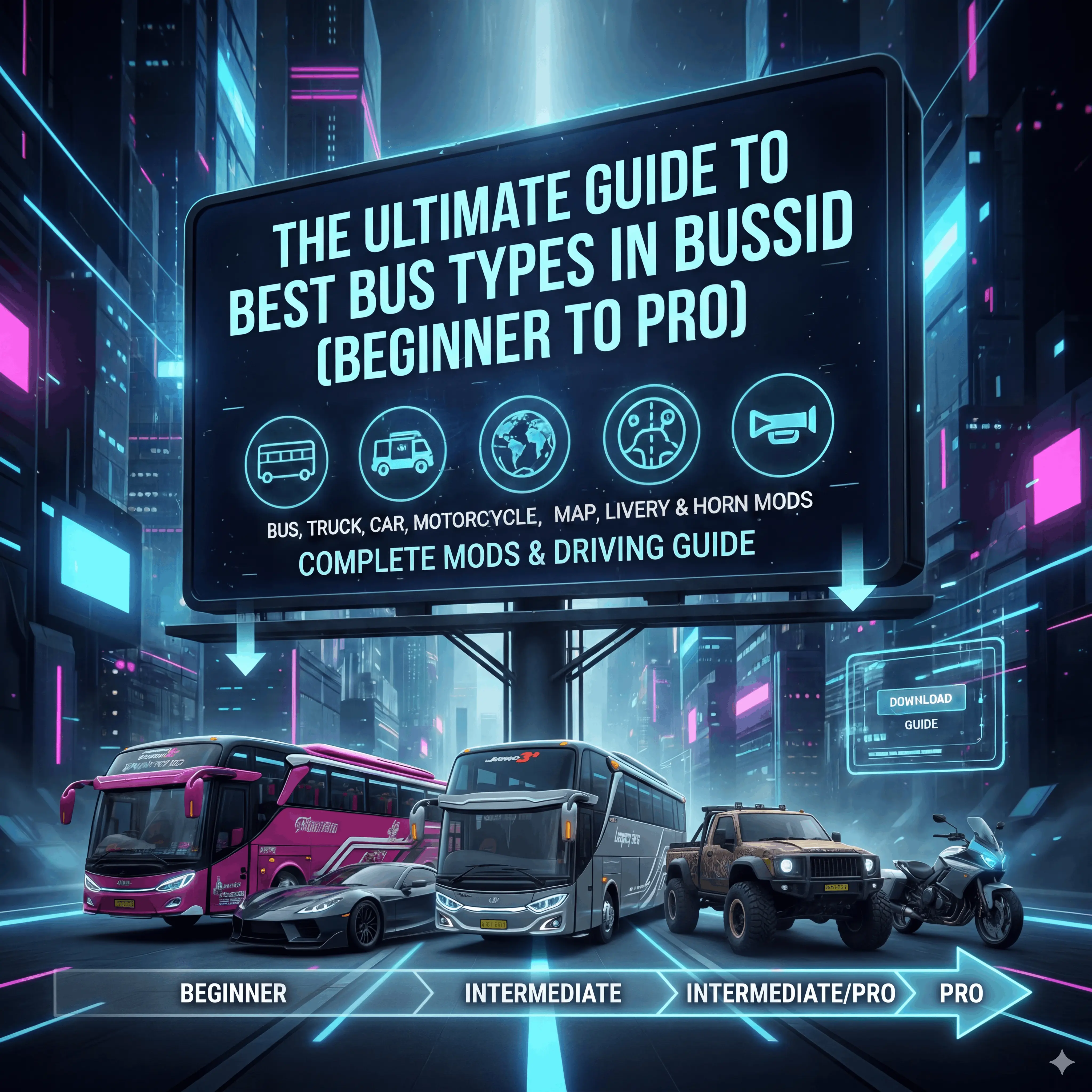Best bus types in Bussid