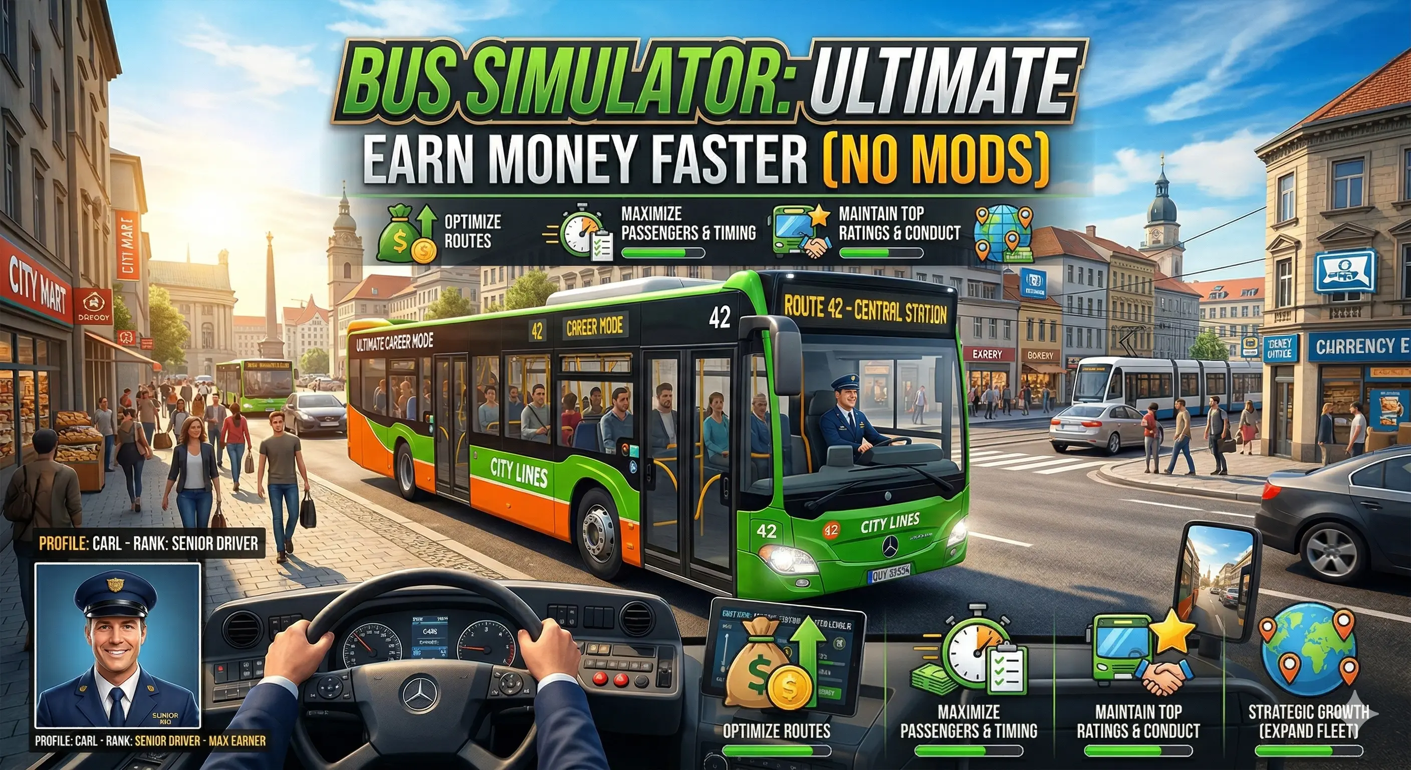 How to Earn Money Faster in BUSSID (No MOD Tricks) – Complete Guide 2026 1 Bus Simulator Ultimate Earn Money Guide