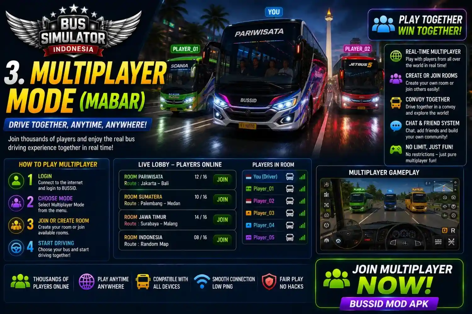 3. Multiplayer Mode Mabar